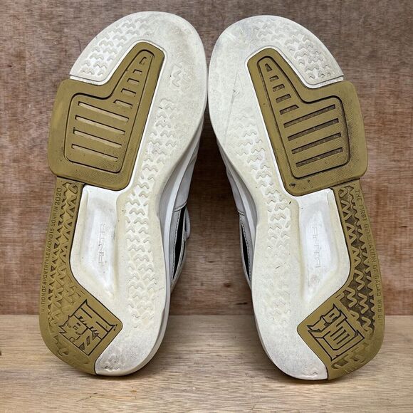 Anta Wang Yibo x Badao 3.0 Men Size 9.5 Shoes White Black Stone Sneakers XO-XB - Picture 8 of 13